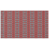 Südwest Mesas Türkis & Red Large Tischdecke (Vorderseite (Horizontal))