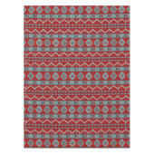 Südwest Mesas Türkis & Rot Klein Tischdecke (Vorderseite)