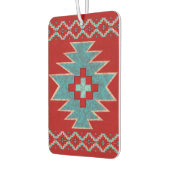 Südwest Mesas Türkis und Rotes Design Autolufterfrischer (Links)