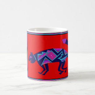 Südwest-Mimbres-Katze Kaffeetasse
