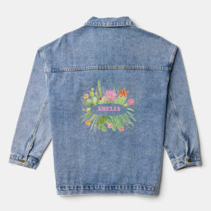Südwest Monogram Women's Denim Jacket Jeansjacke