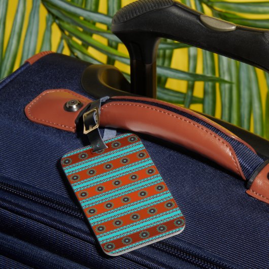 Südwest Motif Custom Luggage Tag Gepäckanhänger (Vorderseite Insitu 1)