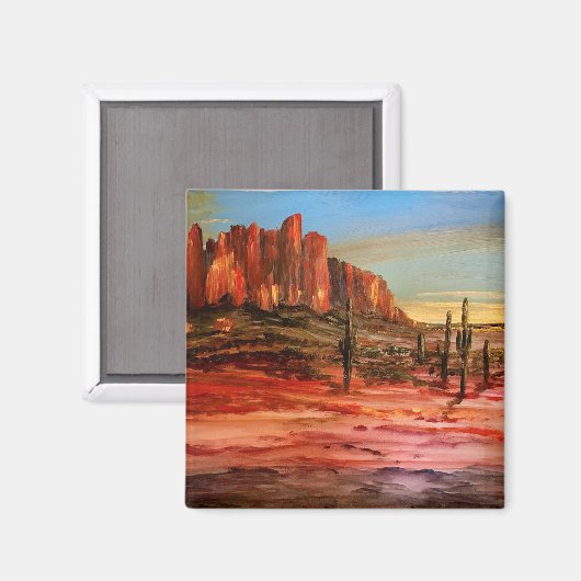 Südwest Mountain Magnet (Vorderseite/Rückseite)