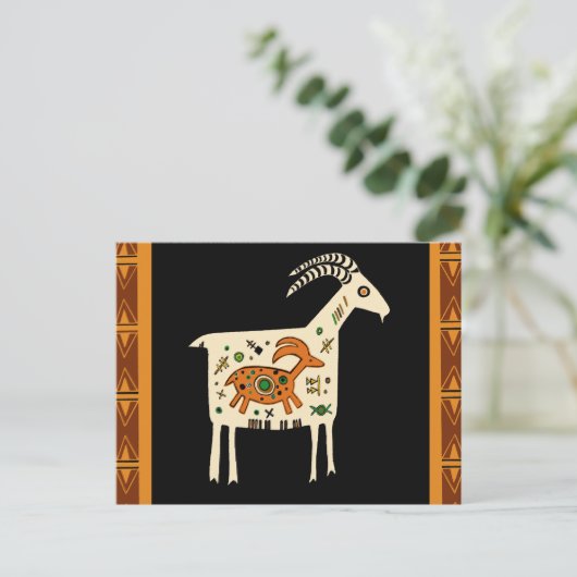 Südwest Mountain Mama Postkarte (Stehend Vorderseite)