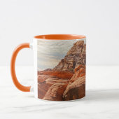 Südwest Mountain Scene Coffee Tasse (Links)