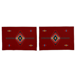 Südwest Muster #1 - Farbe anpassbar Kissenbezug