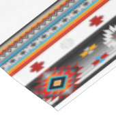 Südwest Muster #1 - Farbe anpassen Tableclout Tischdecke (Schrägansicht)