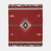 Südwest Muster #1 - Farbveränderbar Fleecedecke (Vorderseite)