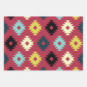 Südwest-Muster Geschenkpapier Set (Vorderseite 3)