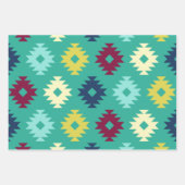 Südwest-Muster Geschenkpapier Set (Vorderseite)