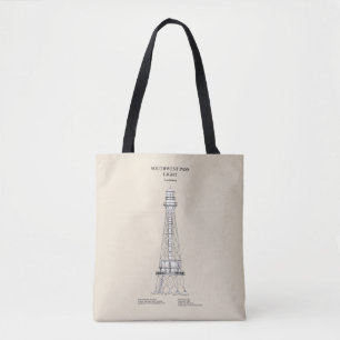 Südwest Pass Lighthouse - Louisiana - SBD Tasche