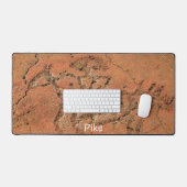 Südwest Petroglyph Personalisiert Schreibtischunterlage (Tastatur & Maus)