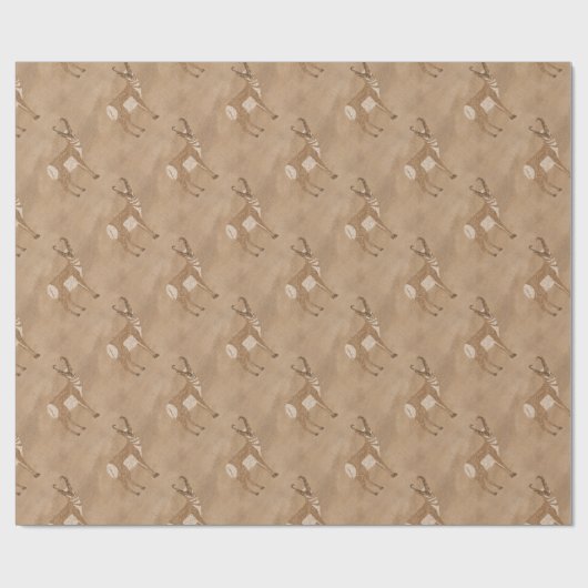 Südwest Pronghorn Antelope Geschenkpapier (Flach)