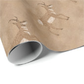 Südwest Pronghorn Antelope Geschenkpapier (Rolleneckpunkt)