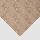 Südwest Pronghorn Antelope Seidenpapier (Ausschnitt)