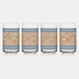 Südwest Pronghorn Antelopes Assorted Set Dosenglas