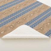 Südwest Pronghorn Antelopes Blue Border Large Sherpadecke (3/4)