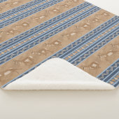 Südwest Pronghorn Antelopes Blue Border Medium Sherpadecke (3/4)