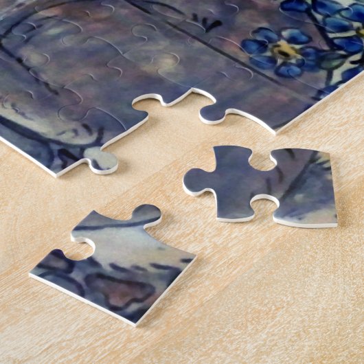 Südwest Rabbit Garden Tile Blume Folk Puzzle (Seite)