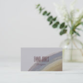 Südwest Rainbow Agate Visitenkarte (Stehend Vorderseite)