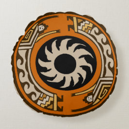 Südwest Rainbow Del Sol Rundes Kissen