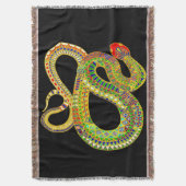 Südwest-Rattler Decke (Vorderseite Vertikal)