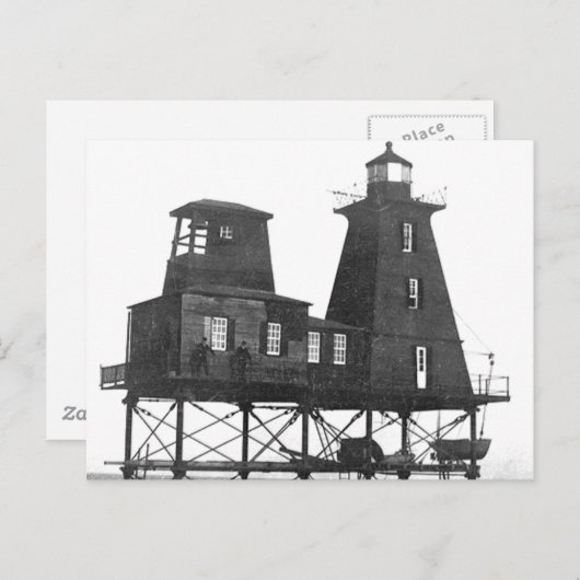 Südwest Reef Lighthouse Postkarte (Vorne/Hinten)