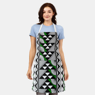 Südwest Regen und Sonne in Grün Schürze