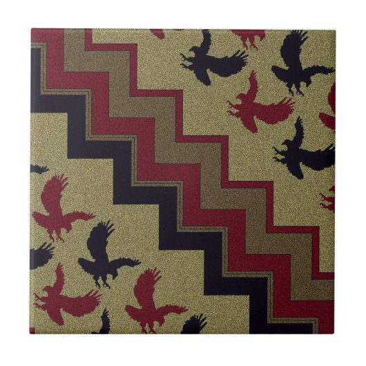 Südwest Retro Fliese (Vorderseite)