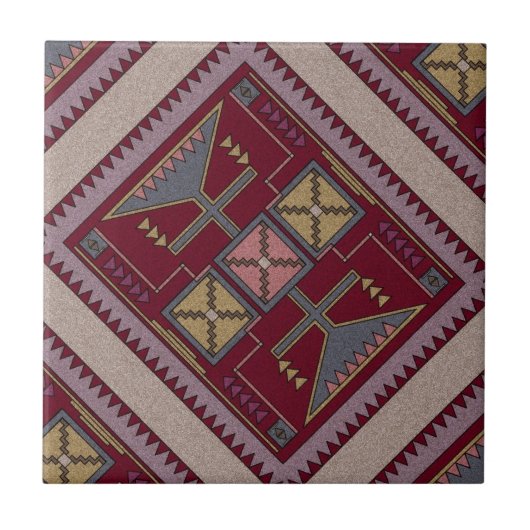 Südwest Retro Fliese (Vorderseite)