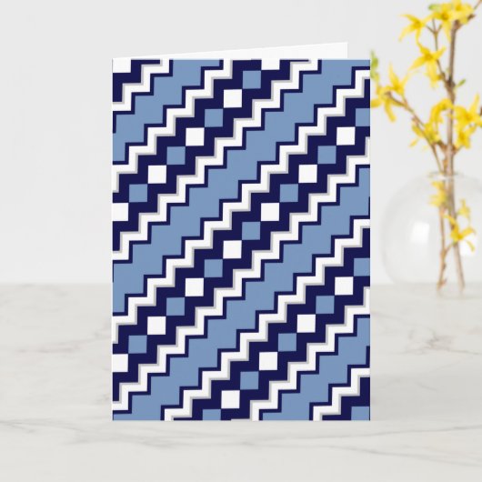 Südwest Retro Karte (Gelbe Blume)