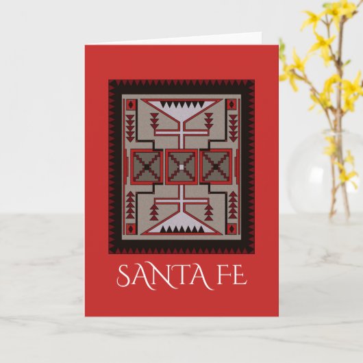 Südwest Retro Karte (Gelbe Blume)