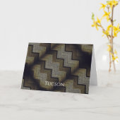 Südwest Retro Karte (Gelbe Blume)