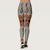 Südwest Retro Leggings (Rückseite)