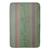 Südwest Roadrunner Sagebrush Green Bath Mat Badematte (Vorderseite Vertikal)