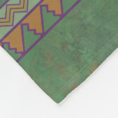 Südwest Roadrunner Sagebrush Green Fleecedecke (Ecke)