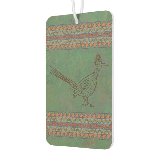 Südwest Roadrunner Sagebrush Green Geometric Autolufterfrischer (Links)