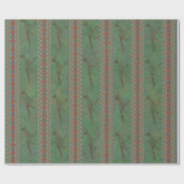 Südwest Roadrunner Sagebrush Green Geschenkpapier (Flach)