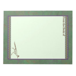 Südwest Roadrunner Sagebrush Green Notizblock