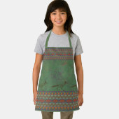 Südwest Roadrunner Sagebrush Green Schürze (Insitu)