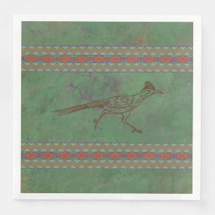 Südwest Roadrunner Sagebrush Green Serviette