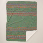 Südwest Roadrunner Sagebrush Green Sherpadecke (Vorderseite)