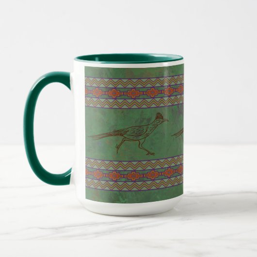 Südwest Roadrunner Sagebrush Green Tasse (Links)