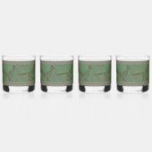 Südwest Roadrunner Sagebrush Green Whiskyglas (Vorderseite)