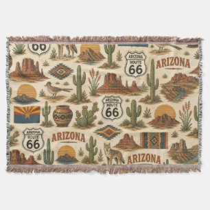 Südwest Route 66 Cozy Trails Decke