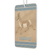 Südwest Running Pronghorn Antelope Personalisiert Autolufterfrischer (Links)