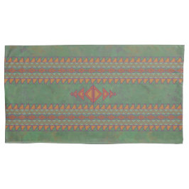 Südwest-Sagebrush Green Geometric Design Pillow Kissenbezug