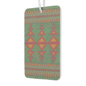 Südwest Sagebrush Green Orange Geometric Design Autolufterfrischer (Links)