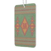 Südwest-Sagebrush Grüne Geometrie Autolufterfrischer (Links)