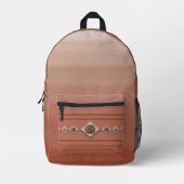 Südwest Sandstone Canyon mit Coppery Conchos Bedruckter Rucksack (Vorderseite)